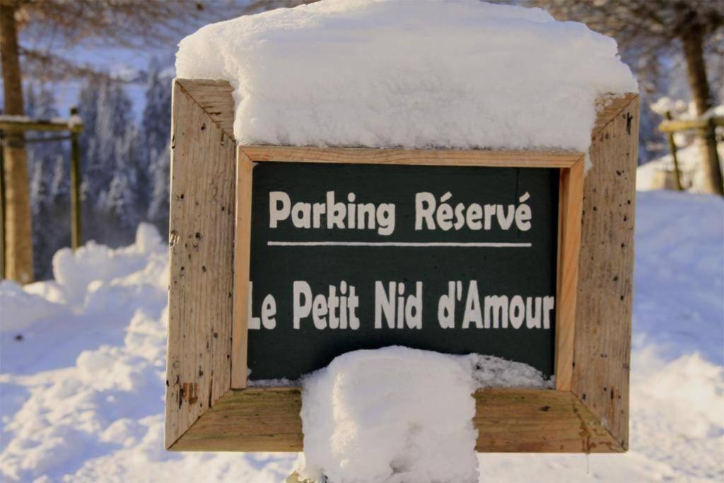 Micro-Lodge, Le Petit Nid D'Amour Montriond Exterior photo